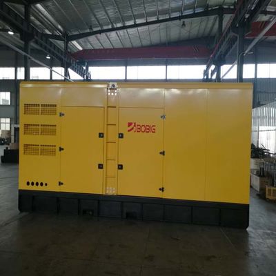 GB / T2820 Tiêu chuẩn 1200kw 1500kva Máy phát điện Diesel Cummins AC Ba pha