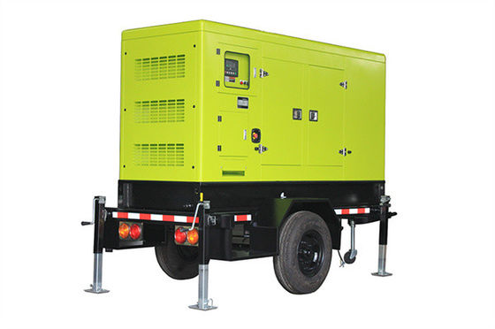 Máy phát điện Diesel Trailer 375kva với động cơ Fawde CA6DM3J-48D 50hz 1500rpm 300kw