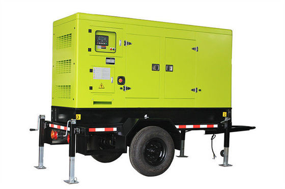 Máy phát điện Diesel Trailer 375kva với động cơ Fawde CA6DM3J-48D 50hz 1500rpm 300kw