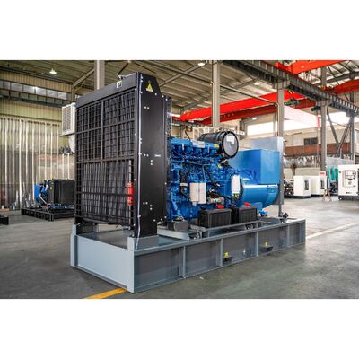 Bộ máy phát điện diesel 500kw 625kVA Đặt động cơ Weichai 6M33D572E200 500kW 625kVA 50Hz 400V 3 giai đoạn Tiểu loại âm thầm