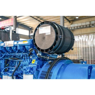 Bộ máy phát điện diesel 500kw 625kVA Đặt động cơ Weichai 6M33D572E200 500kW 625kVA 50Hz 400V 3 giai đoạn Tiểu loại âm thầm