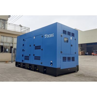 Bộ máy phát điện diesel im lặng dự phòng bền bỉ 1250KVA Bộ máy phát điện diesel siêu êm Tiếng ồn thấp 3 pha Máy phát điện diesel di động 1000kw