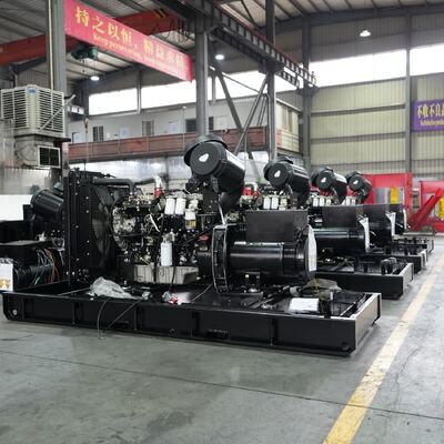 Máy phát điện diesel Baudouin Perkins Wechai Yuchai Deutz Sdec Siêu yên tĩnh Mở 20kw 30kw 50kw 100kw 200kw 400kw 500kw 800kw 1000kw