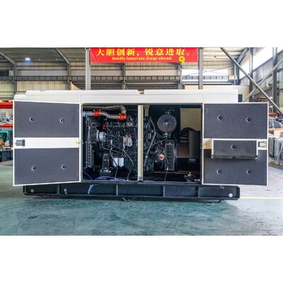 Cummin s Genset 80kW 100KVA Sức mạnh chống gỉ bền siêu yên tĩnh Máy phát diesel di động sử dụng gia đình nhỏ tùy chỉnh