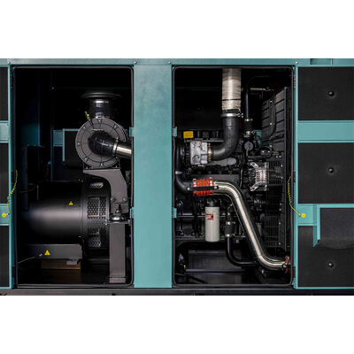 Máy phát điện diesel hoạt động yên tĩnh hạng nặng cung cấp sản lượng điện ổn định và hiệu quả nhiên liệu cho các công trường xây dựng